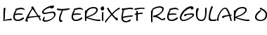 Download LeAsterixEF Font Download LeAsterixEF Font