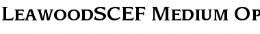 Download LeawoodSCEF-Medium Font Download LeawoodSCEF-Medium Font