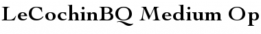 Download Le Cochin BQ Font Download Le Cochin BQ Font