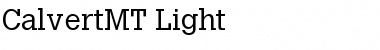 Download CalvertMT-Light Font Download CalvertMT-Light Font