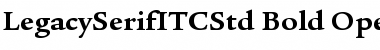 Download Legacy Serif ITC Std Font Download Legacy Serif ITC Std Font