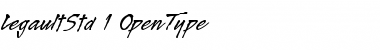 Download Legault Std Font Download Legault Std Font