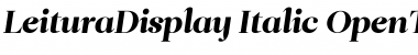 Download Leitura Display Font Download Leitura Display Font