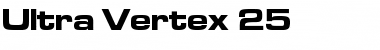 Download Ultra Vertex 25 Font Download Ultra Vertex 25 Font