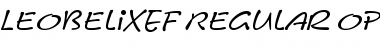 Download LeObelixEF Font Download LeObelixEF Font