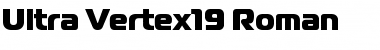 Download Ultra Vertex19 Font Download Ultra Vertex19 Font