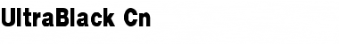 Download UltraBlack Cn Font Download UltraBlack Cn Font