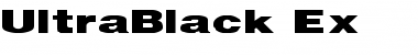 Download UltraBlack Ex Font Download UltraBlack Ex Font