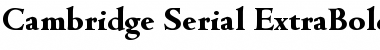 Download Cambridge-Serial-ExtraBold Font Download Cambridge-Serial-ExtraBold Font