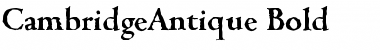 Download CambridgeAntique Font Download CambridgeAntique Font