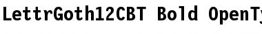 Download LettrGoth12C BT Font Download LettrGoth12C BT Font
