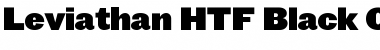 Leviathan HTF-Black Font