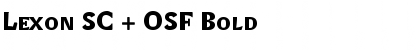 Download Lexon SC + OSF Font Download Lexon SC + OSF Font