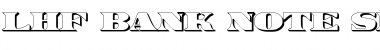 Download LHF Bank Note SHADOW Font Download LHF Bank Note SHADOW Font