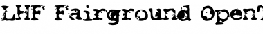 Download LHF Fairground Font Download LHF Fairground Font