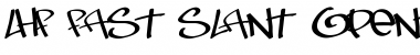 Download LHF Fast Slant Font Download LHF Fast Slant Font