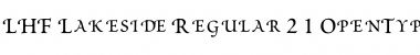 Download LHF Lakeside Regular 2 Font Download LHF Lakeside Regular 2 Font