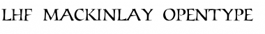 Download LHF Mackinlay Font Download LHF Mackinlay Font