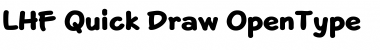 Download LHF Quick Draw Font Download LHF Quick Draw Font