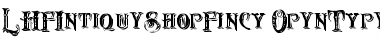 Download LHF Antique Shop Fancy Font Download LHF Antique Shop Fancy Font
