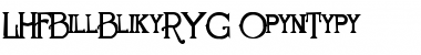 Download LHF Bill Blake REG Font Download LHF Bill Blake REG Font