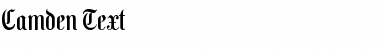 Download Camden Text Font Download Camden Text Font