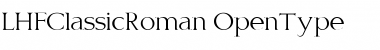 Download LHFClassicRoman Font Download LHFClassicRoman Font