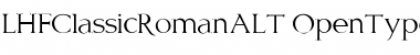 Download LHFClassicRomanALT Font Download LHFClassicRomanALT Font