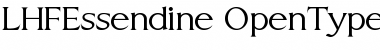 Download LHFEssendine Font Download LHFEssendine Font