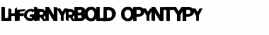 Download LHF Garner BOLD Font Download LHF Garner BOLD Font