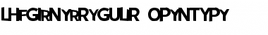 Download LHF Garner REGULAR Font Download LHF Garner REGULAR Font