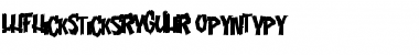 Download LHF Hick Sticks REGULAR Font Download LHF Hick Sticks REGULAR Font