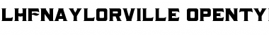 Download LHFNaylorville Font Download LHFNaylorville Font