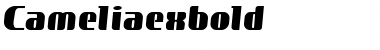 Download Cameliaexbold Font Download Cameliaexbold Font