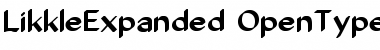 Download Likkle Expanded Font Download Likkle Expanded Font