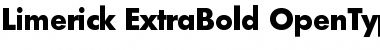 Download Limerick-ExtraBold Font Download Limerick-ExtraBold Font