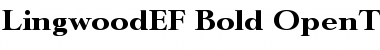 Download LingwoodEF Font Download LingwoodEF Font
