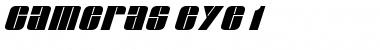 Download Camera's Eye 1 Font Download Camera's Eye 1 Font