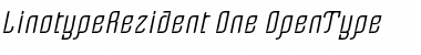 Download Linotype Rezident One Font Download Linotype Rezident One Font