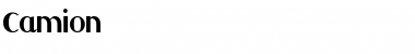 Download Camion Font Download Camion Font