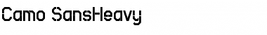 Download Camo SansHeavy Font Download Camo SansHeavy Font