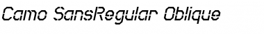 Download Camo SansRegular Oblique Font Download Camo SansRegular Oblique Font
