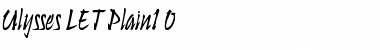 Download Ulysses LET Font Download Ulysses LET Font