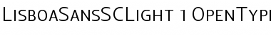 Download Lisboa Sans SC Light Font Download Lisboa Sans SC Light Font
