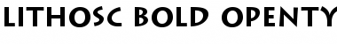 Download LithosC Font Download LithosC Font
