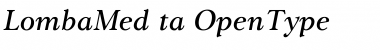 Download LombaMediumItalic Font Download LombaMediumItalic Font