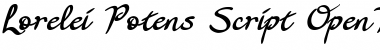 Download Lorelei Potens Script Font Download Lorelei Potens Script Font