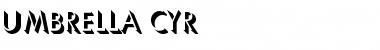 Download Umbrella Cyr Font Download Umbrella Cyr Font