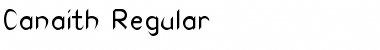 Download Canaith Font Download Canaith Font