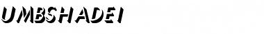 Download UmbShade-I Font Download UmbShade-I Font